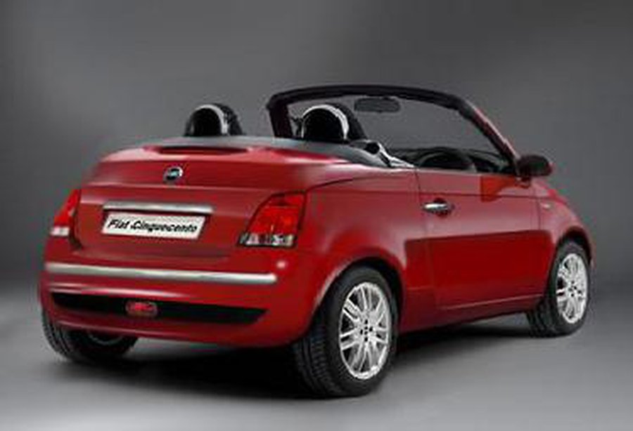 Из Fiat 500 сделают кабриолет - Хобби, отдых и развлечения