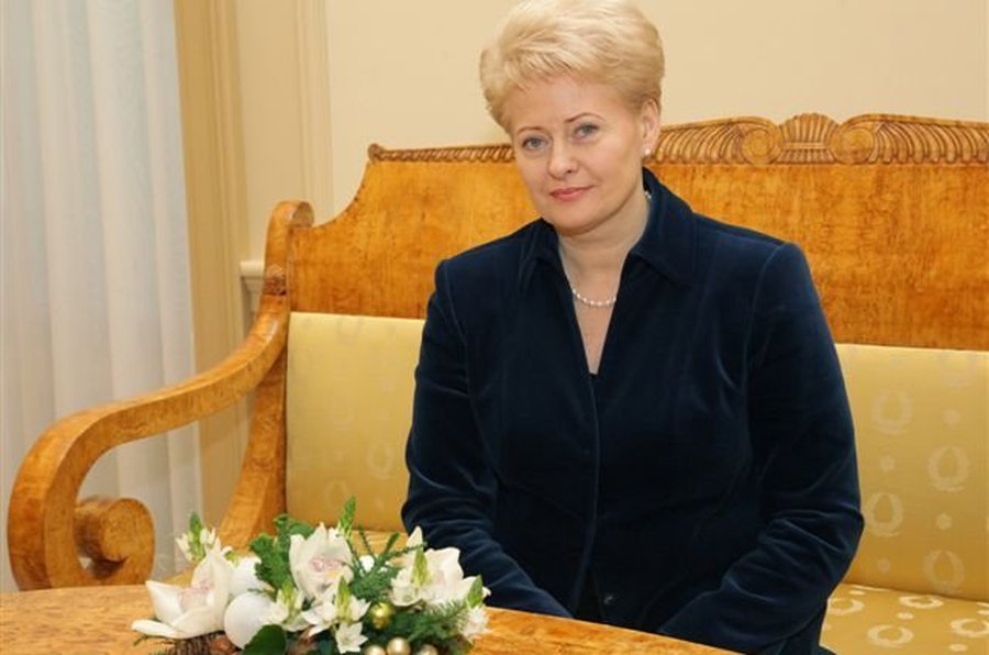 Рождественское поздравление Президента Литвы Дали Грибаускайте - Литва и страны Балтии