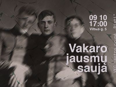 Театральная группа ВЦК «Римти» приглашает на спектакль «Горстка вечерних чувств» по В. Мачернису - В Висагинасе