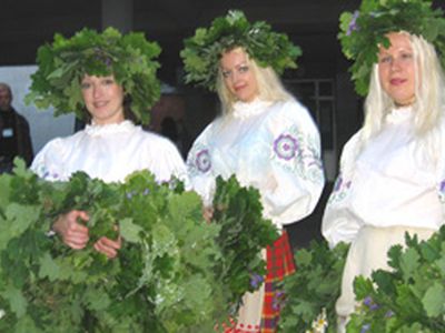 Joninių šventės  programa - В Висагинасе