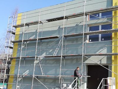 ЗАО «Dengsta» закрепляет свои позиции в Висагинасе. Ее новый объект – школа Draugystės - В Висагинасе