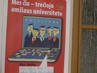 Центр занятости сеньоров готовится отметить Международный день пожилых  людей (видео) - В Висагинасе