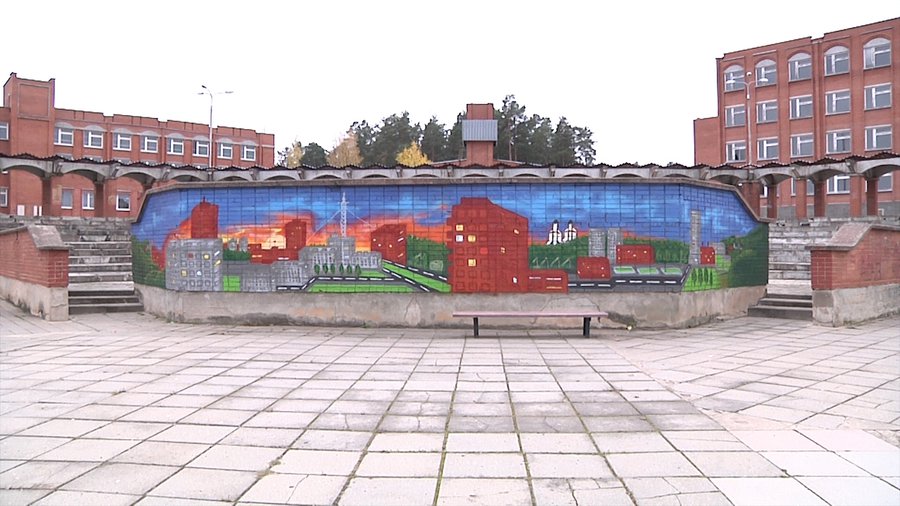 Искусство стрит-арта нашему городу - В Висагинасе