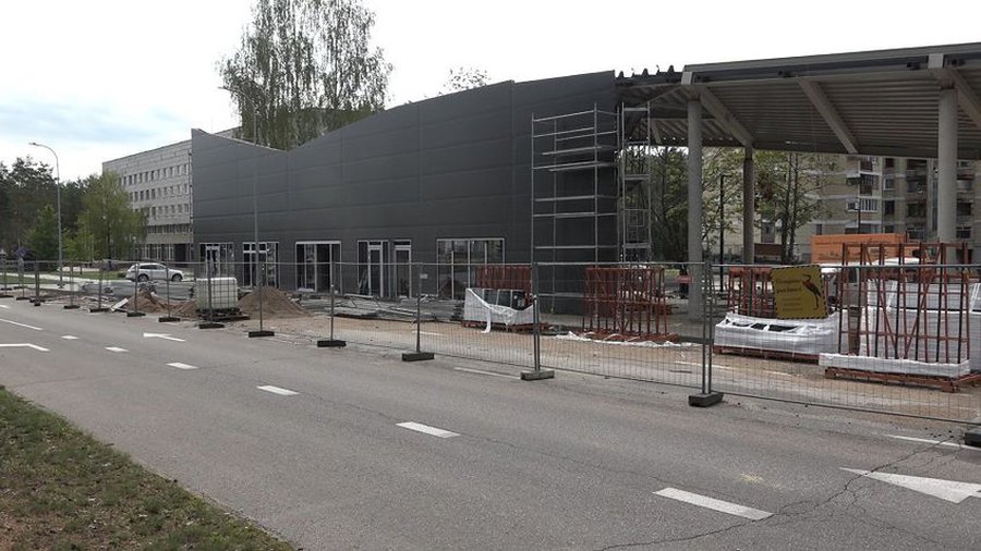 Если автовокзал не сдадут в этом году, то санкции применят не только к подрядчику, но и к самоуправлению - В Висагинасе