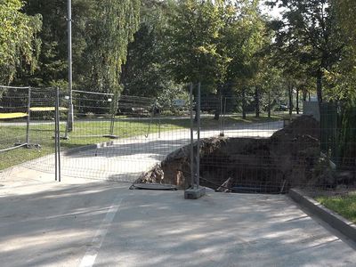 Когда закончат ремонт дороги на ул. Вильтес? (видео) - В Висагинасе