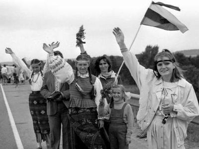 Литва отмечает День черной ленты                 - Литва и страны Балтии