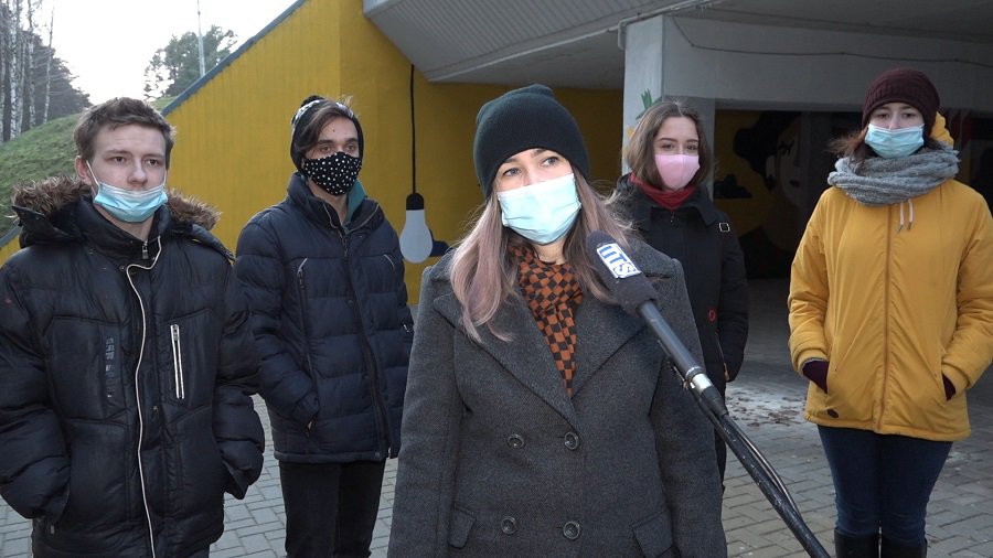 Ольга Мазнева: «Подземный переход перестал быть неприглядным местом» (видео) - В Висагинасе