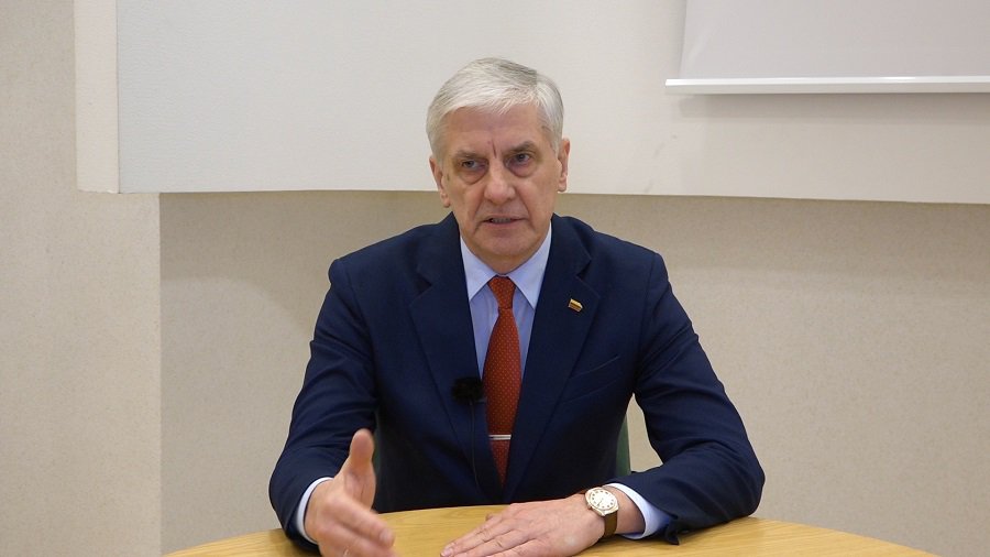 А. Думбрава: «До конца политической карьеры останусь беспартийным» (видео) - В Висагинасе