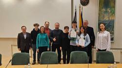 В Висагинасе наградили призеров Национального экзамена по экологии