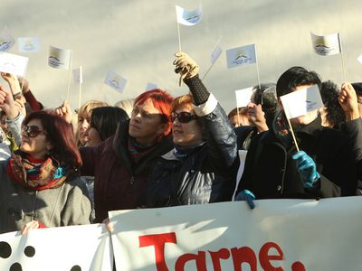 Mokytojai skelbia įspėjamąjį streiką - Lietuva ir Baltijos šalys