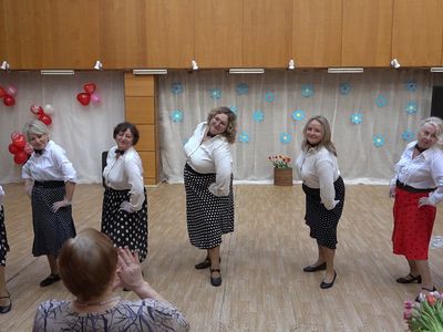 Пижамная вечеринка по случаю 8 Марта (видео) - В Висагинасе