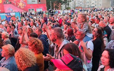 51-й день рождения Висагинаса объединил тысячи жителей и гостей города (видео) - В Висагинасе
