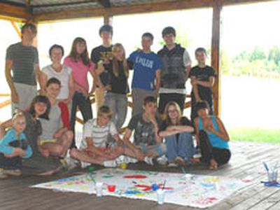 Лагерь для юных добровольцев Красного Креста - В Висагинасе