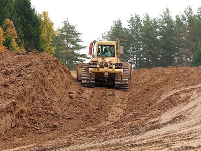 Строительство горки в Висагинасе выходит на финишную прямую (видео) - В Висагинасе