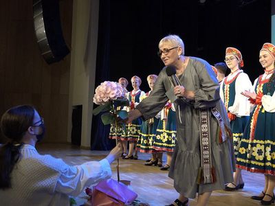 Галине Хуторских присвоено звание почетного гражданина Висагинаса - В Висагинасе