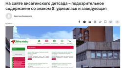 Редакция Delfi.lt озаботилась висагинским «Чебурашкой»