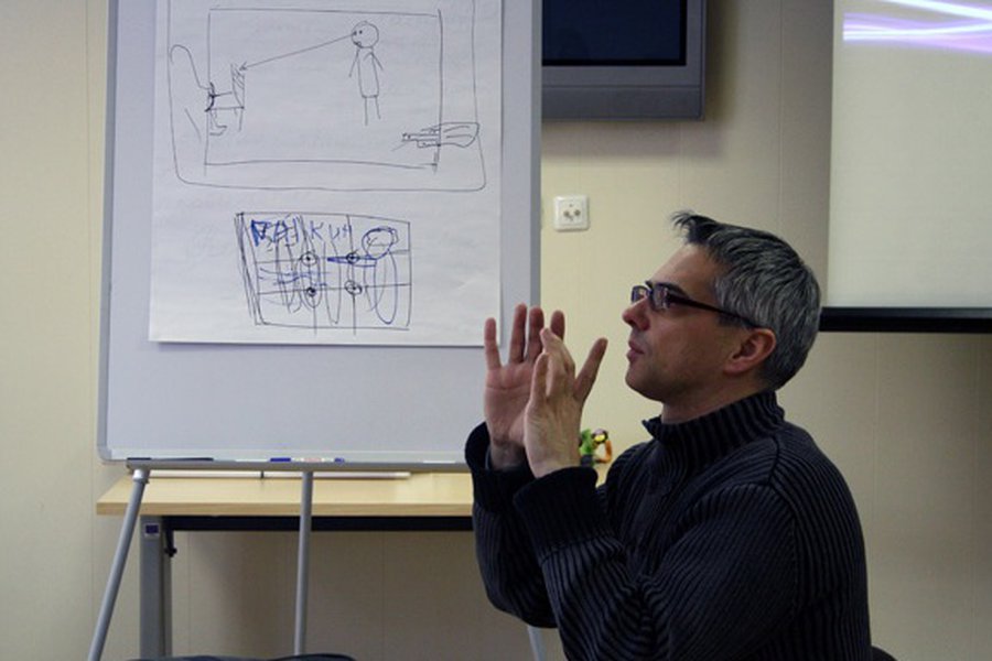 Владимир Царалунга-Морар с мастер-классом в Висагинасе                                                                                                 - В Висагинасе