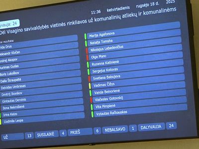 Всем поровну. Совет принял новую методику и тарифы за вывоз мусора - В Висагинасе