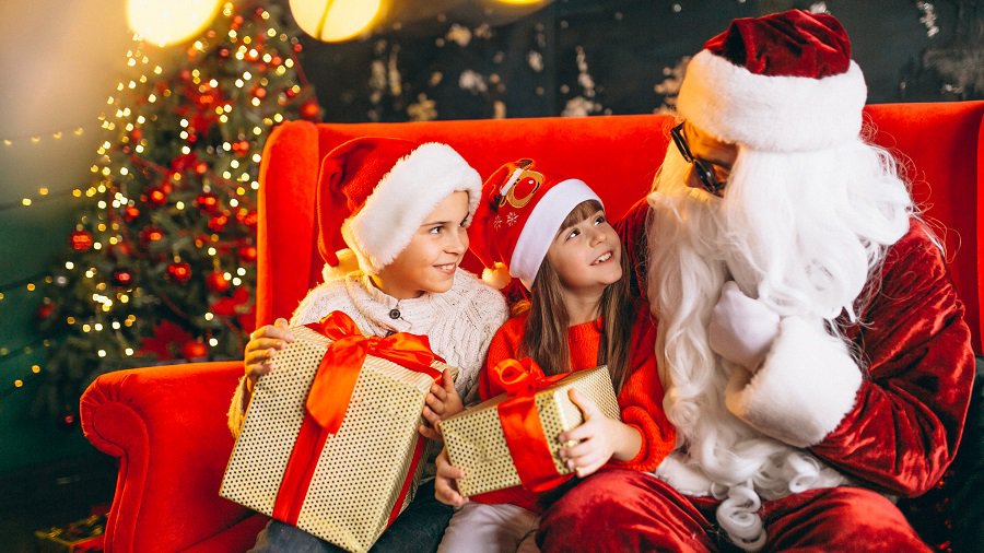 Движение семей Литвы продолжает тур Деда Мороза по стране - В Висагинасе