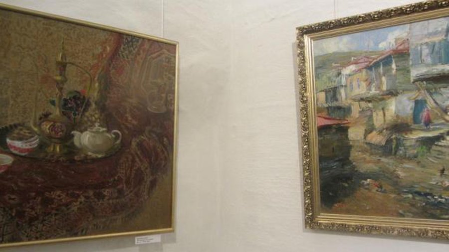 Открытие выставки «Пером и кистью» - В Висагинасе