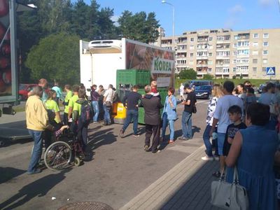 ГлаЗ народа:  Опоздавшим - корки? - В Висагинасе