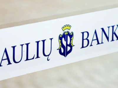 Šiaulių bankas начал переговоры о перенятии имущества Ūkio bankas

 - Литва и страны Балтии