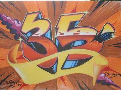 Граффити-художники внесли свою лепту - В Висагинасе