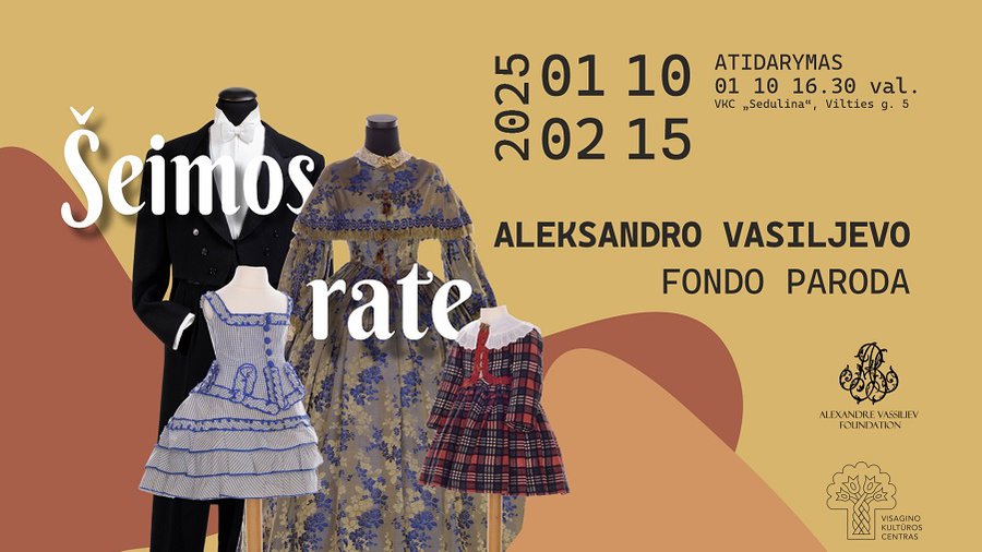 Новая встреча с Александром Васильевым и его выставкой «В кругу семьи» - В Висагинасе