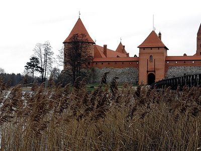 В Тракайском замке – Средневековый период - Литва и страны Балтии