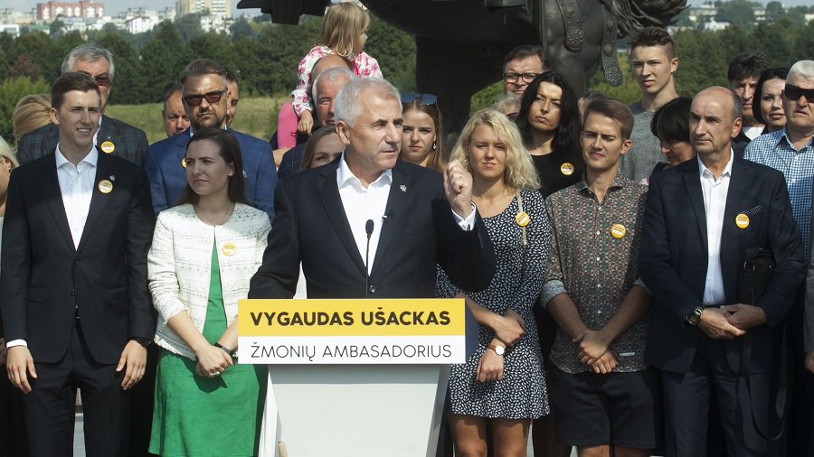 В. Ушацкас объявил о своем участии в президентских выборах - Литва и страны Балтии