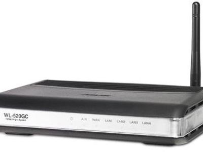 ASUS WL-520GC Wireless Router - Реклама