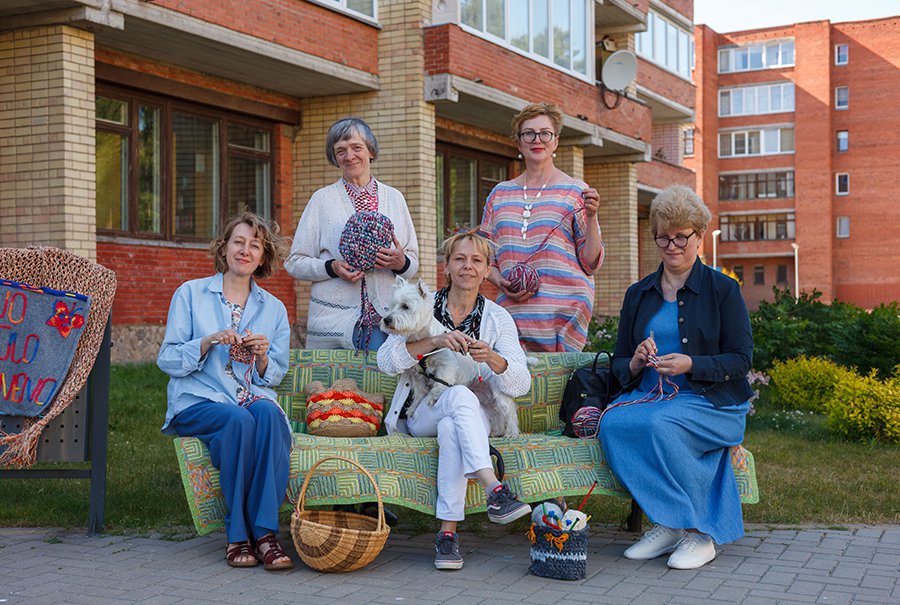 Висагинские вязальщицы как всегда активны (фотогалерея) - В Висагинасе