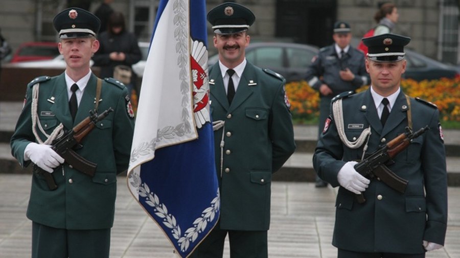 День полиции в Висагинасе - В Висагинасе