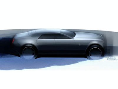 Компания Rolls-Royce опубликовала первые скетчи модели RR4 - Хобби, отдых и развлечения