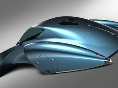 Футуристичный концепт Bugatti Stratos позаимствовал стиль ретромобилей - Хобби, отдых и развлечения