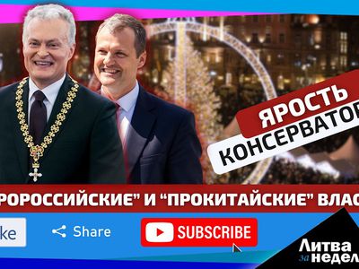 Новую власть консерваторы считают едва ли не худшей в истории: Литва за неделю (видео) - Литва и страны Балтии