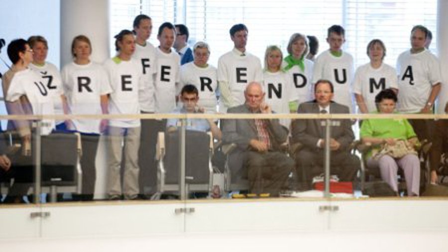 ГИК выделит 2 млн. литов на проведение референдума - Энергетика