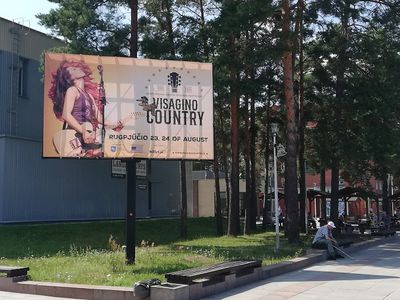 Кадр дня. “Старые” технологии против электроники - В Висагинасе