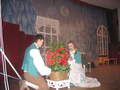 «Снежная королева» - в подарок висагинским детям - В Висагинасе