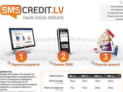 В Латвии начали выдачу кредитов по SMS - Литва и страны Балтии