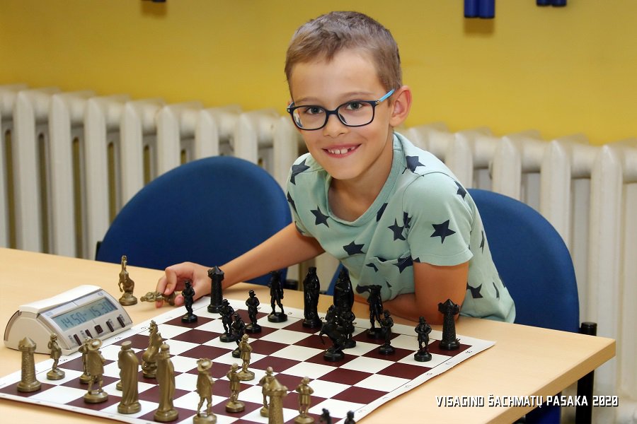 Шахматная сказка Висагинаса - В Висагинасе