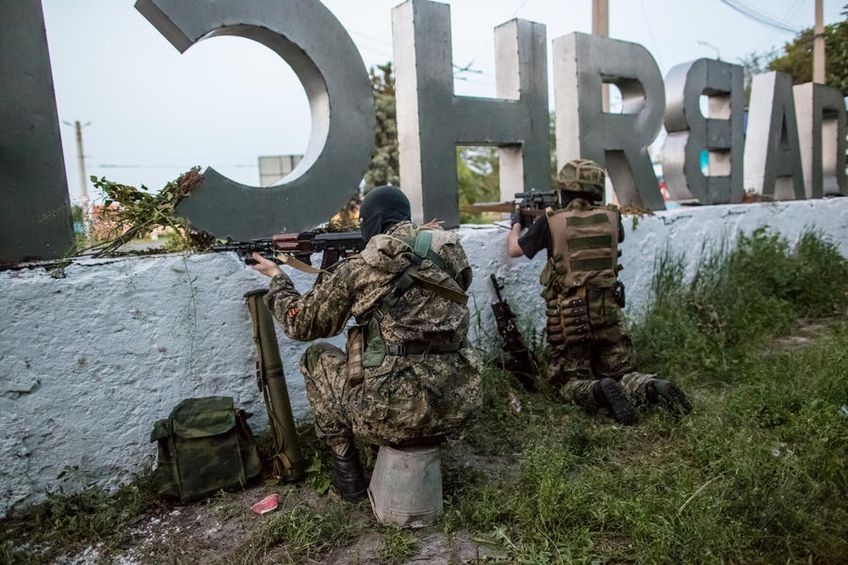 Нацгвардия Украины расстреляла военнослужащих, собиравшихся перейти на сторону ополченцев в Славянске
