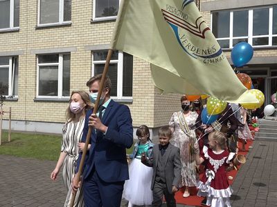 На пороге прощания с детством (видео) - В Висагинасе