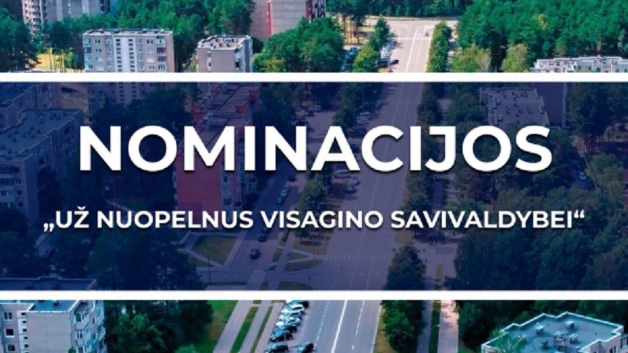 Выдвигайте кандидатов на награды «За заслуги перед Висагинским самоуправлением» - В Висагинасе