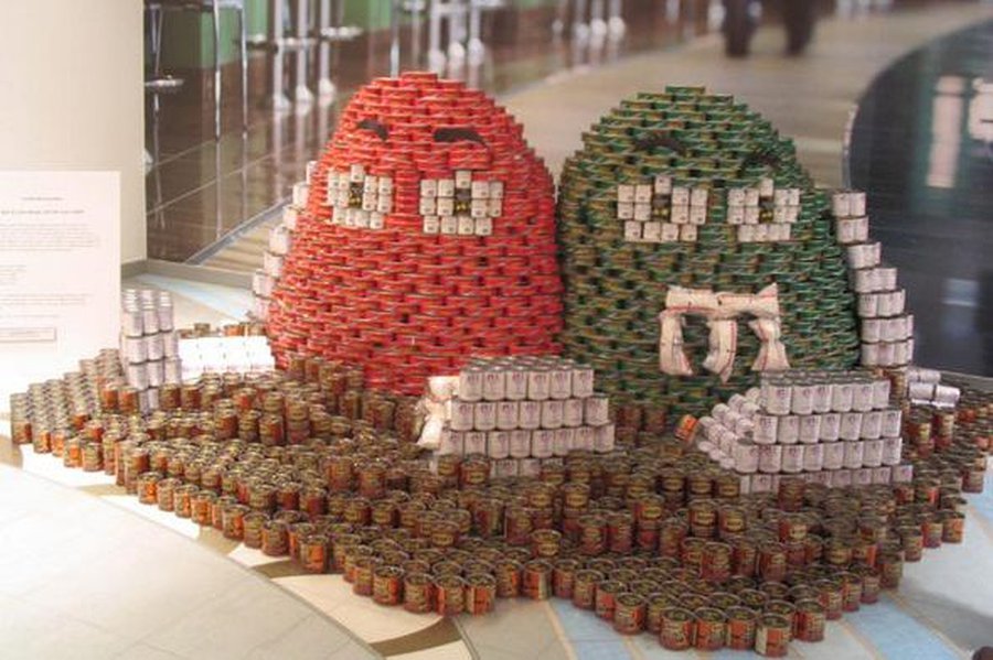 В Литве — скульптуры из 10 тыс. консервных банок - Культурные и спортивные мероприятия