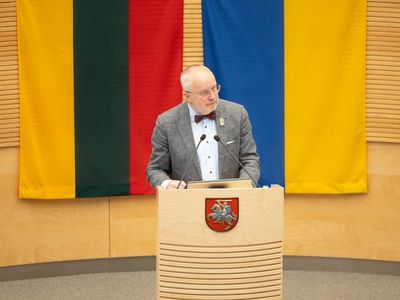 Председатель Сейма встретится с жителями Висагинаса 21 октября - В Висагинасе