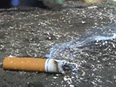 За брошенный окурок – штраф 500 литов  - Литва и страны Балтии