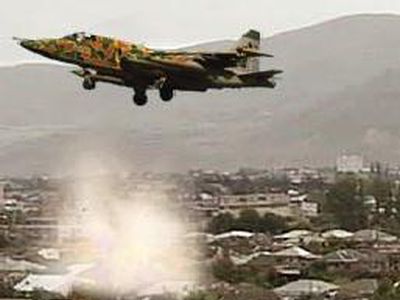 Грузины атаковали российских миротворцев - В Мире