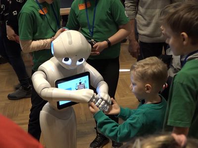 В Висагинасе состоялась первая «Роботиада» (видео) - Служба региональных новостей