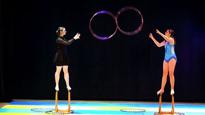 Праздник грации и отваги: в цирковой студии прошёл финал учебного года (видео)